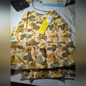 Baby Gap Construction Truck PJ Set 4 Years